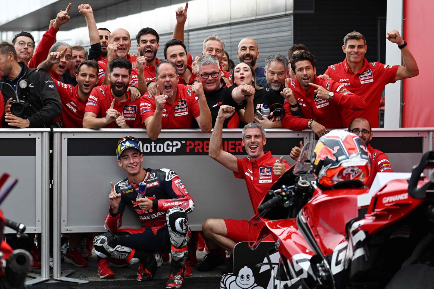 Pedro Acosta, le nouveau talent précoce du MotoGP, vise une première victoire au Grand Prix du...