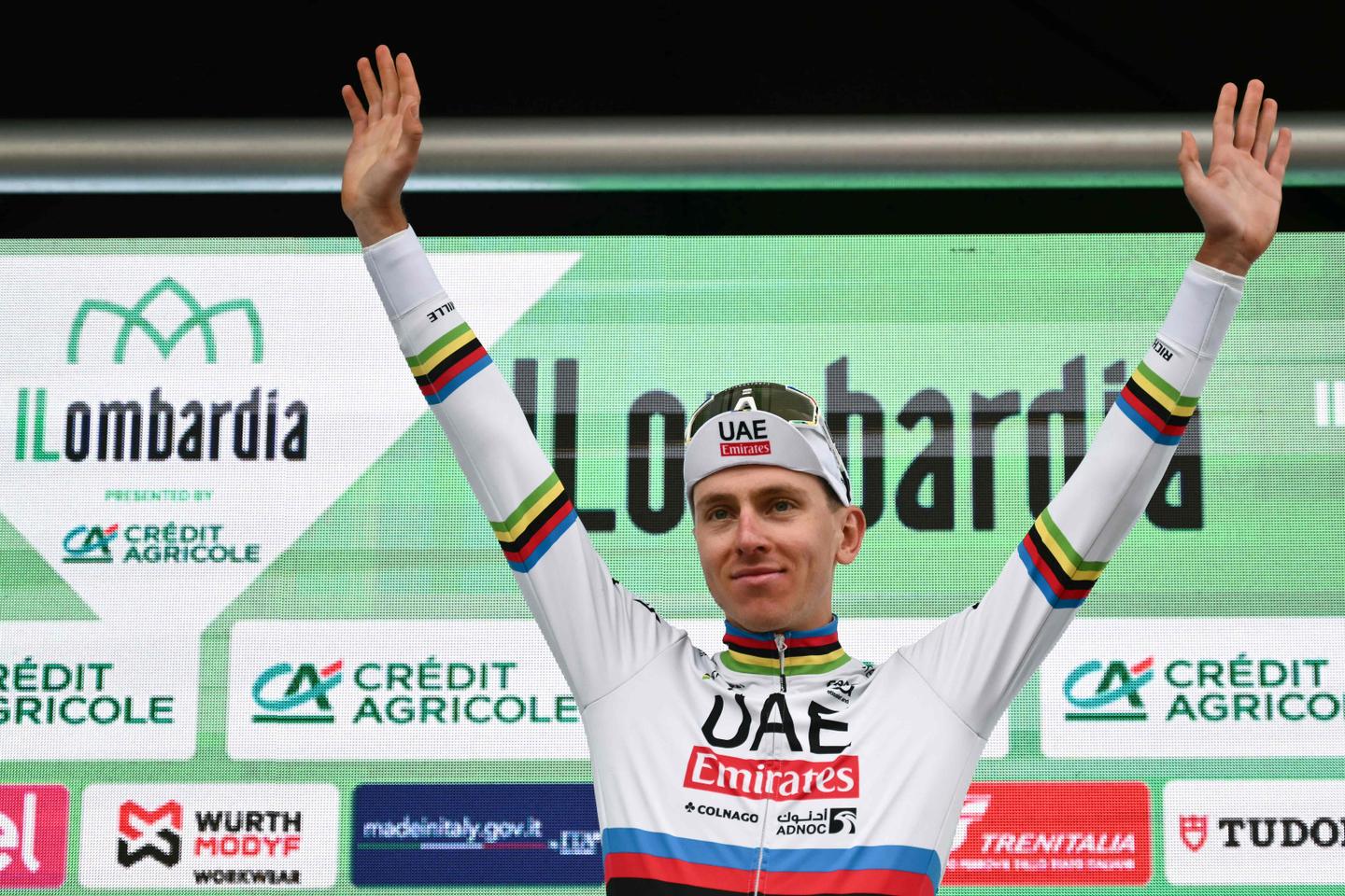 Cyclisme : Tadej Pogacar remporte un quatrième Tour de Lombardie de rang, son 25ᵉ succès...