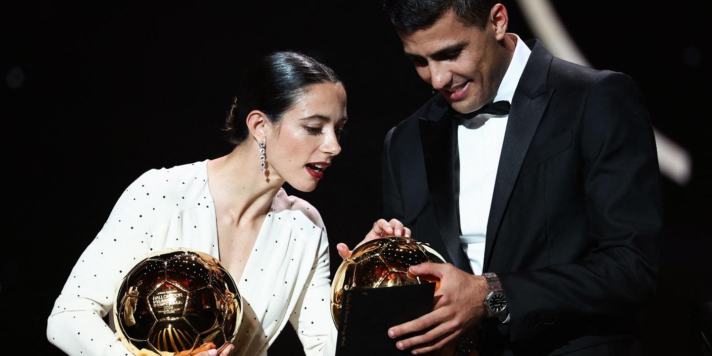 Ballon d’or 2024 : Rodri sacré meilleur joueur de la saison, Aitana Bonmati auréolée pour la...