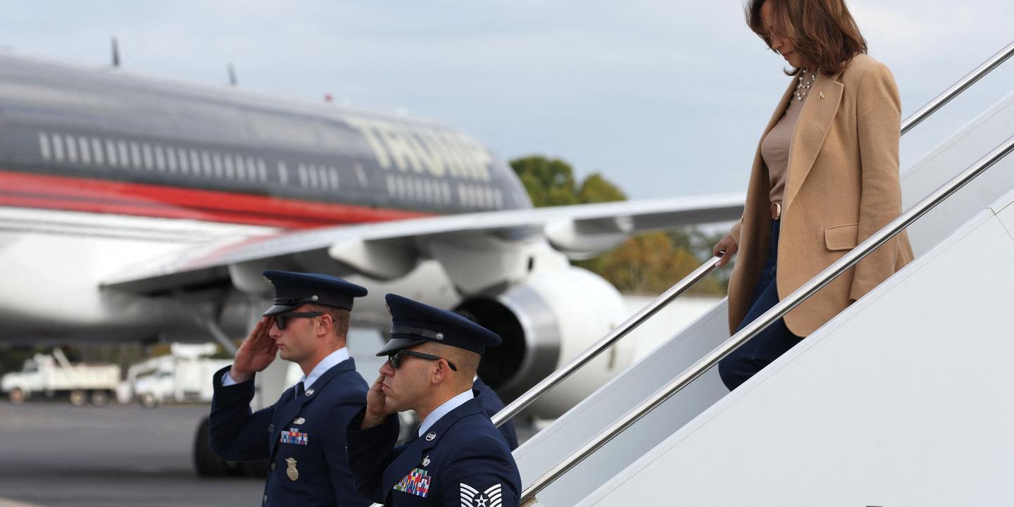 En direct, présidentielle américaine 2024 : le chassé-croisé de Kamala Harris et Donald Trump...