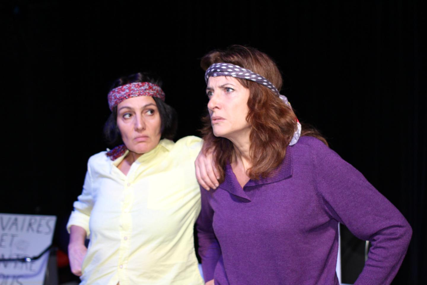 « Poussez-vous, les mecs ! », un spectacle qui reprend la pertinence caustique de Claire...