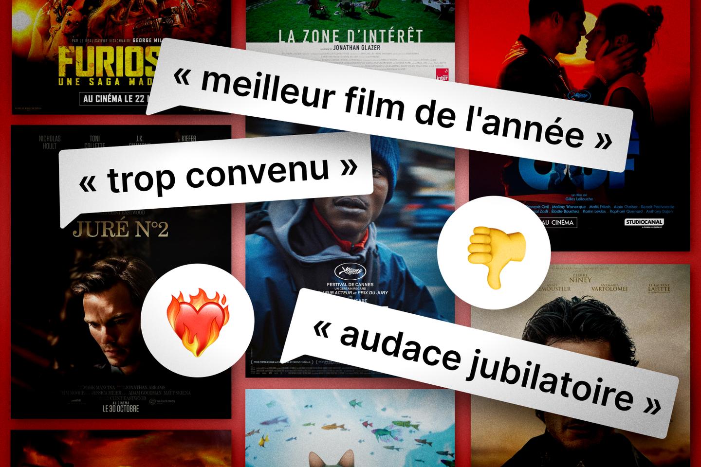 Les films de 2024 plébiscités par les lecteurs du « Monde »