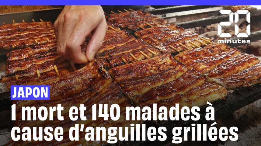 Japon : Une femme morte et plus de 140 personnes intoxiquées par de l???anguille grillée