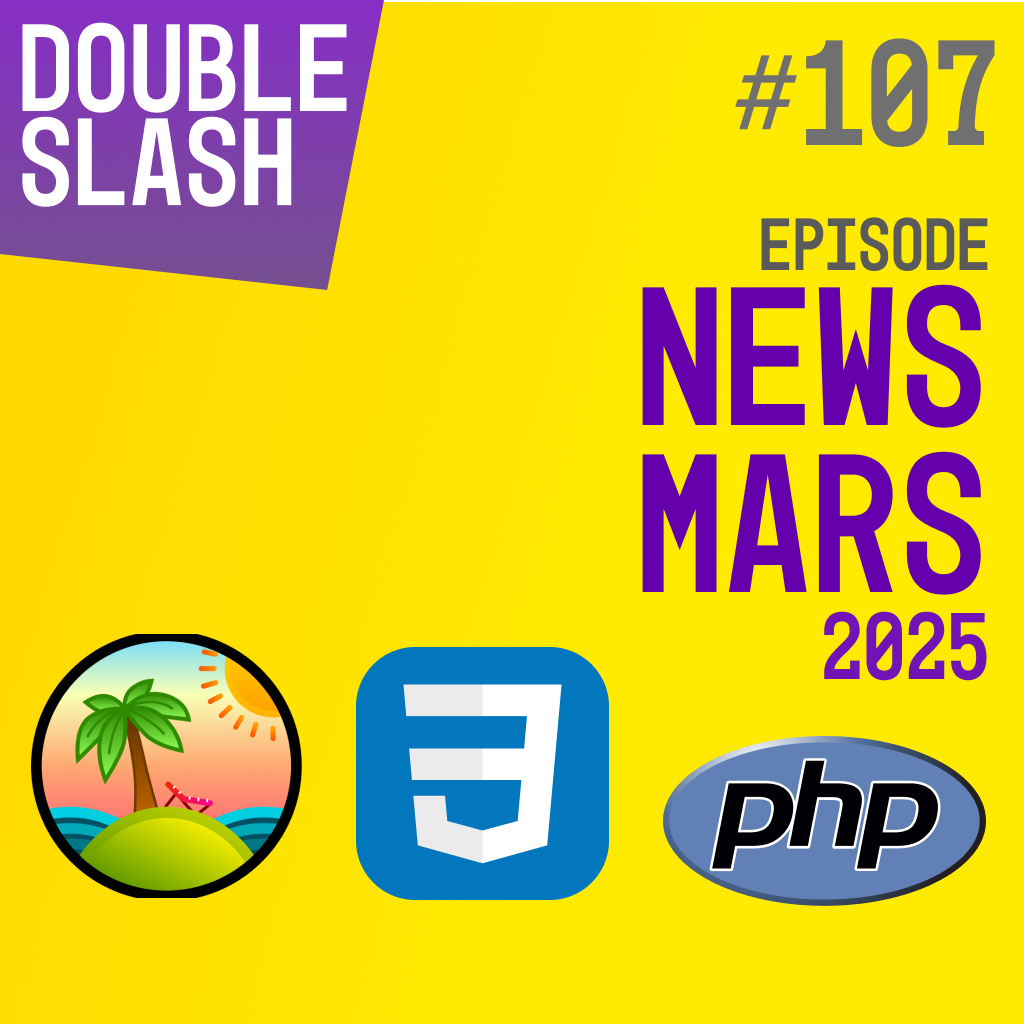 Les news web dev pour mars 2025