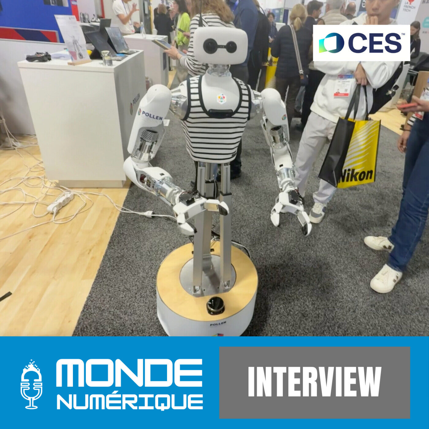 CES 25 - Un robot humanoïde open source à programmer soi-même