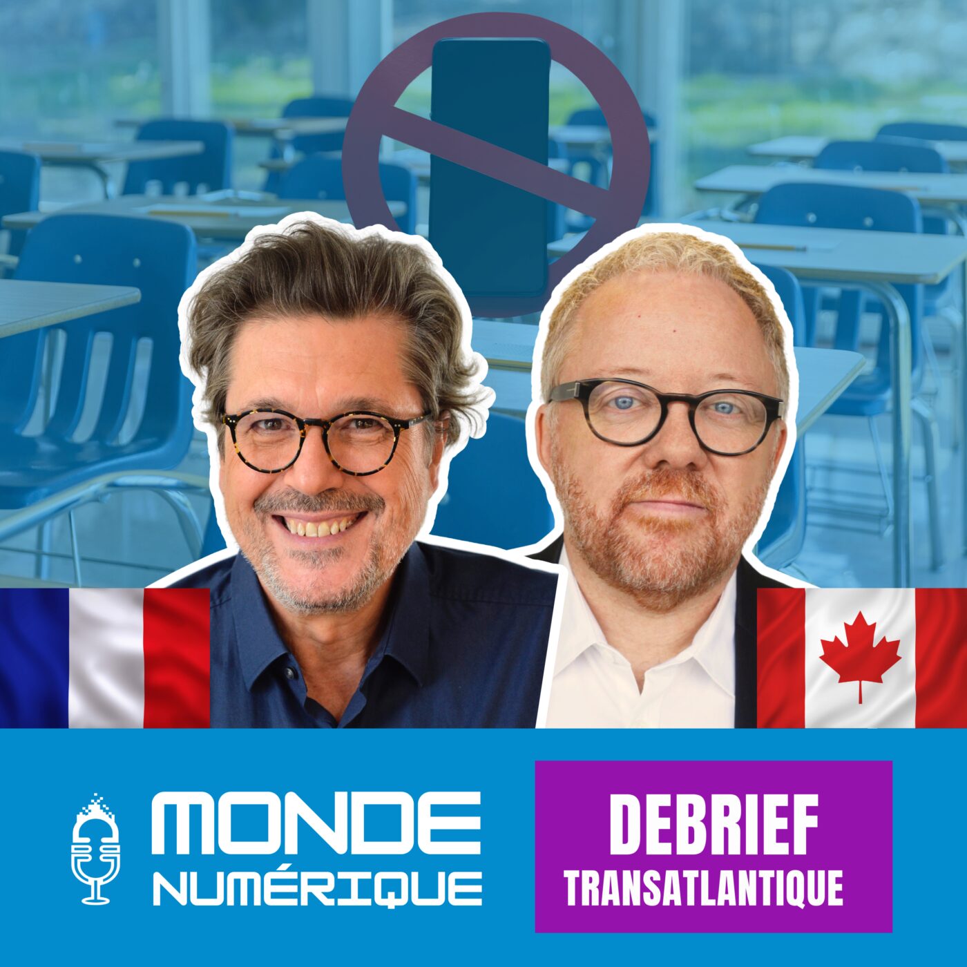 🇫🇷🇨🇦 Debrief Transat - École sans smartphone et guerre des moteurs IA