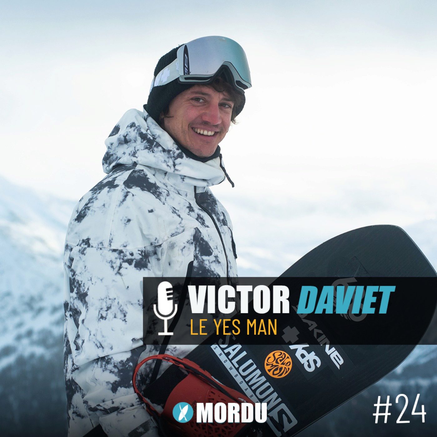 24 - Victor DAVIET - Le YES man - Snowboard / Ski / Freeride / Foil