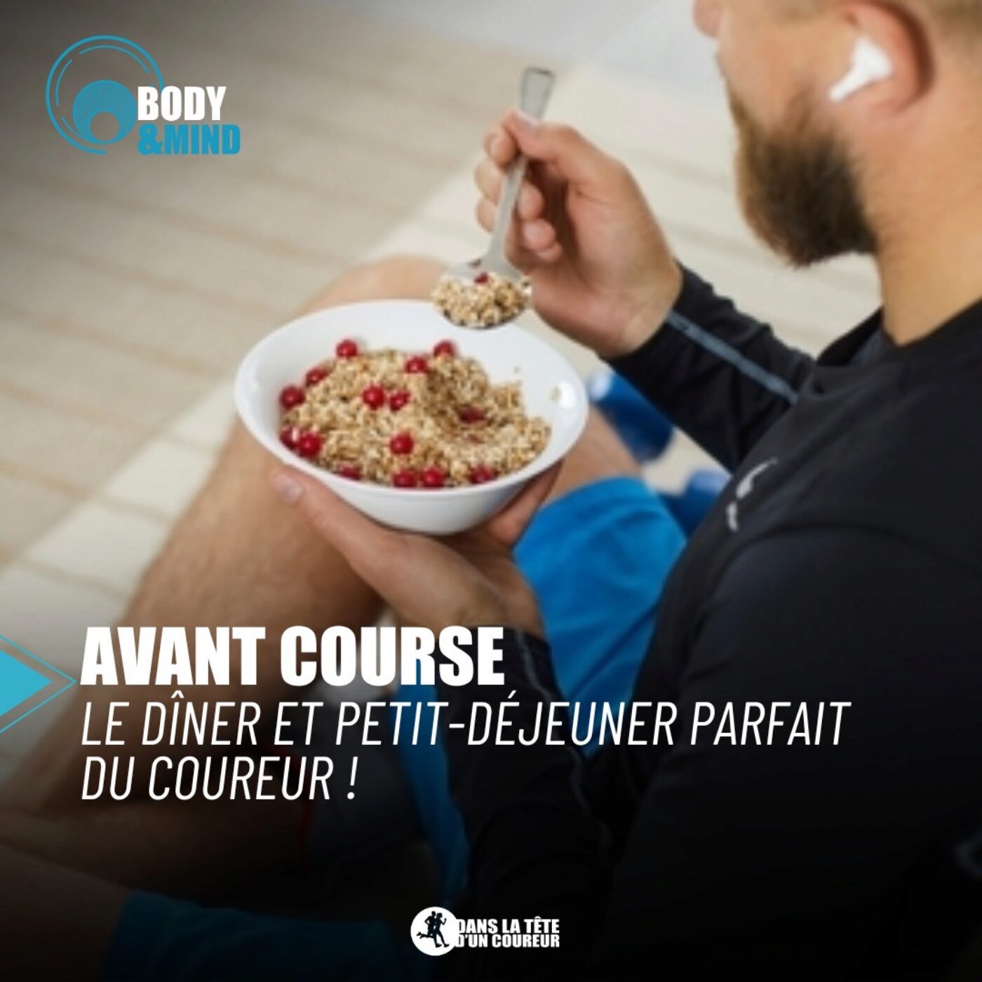 Avant Course: Le Dîner & Petit-Déjeuner Parfaits pour Performer (et éviter les pépins digestifs...
