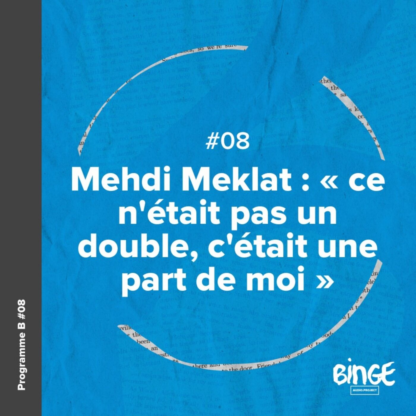 Mehdi Meklat : "ce n'était pas un double, c'était une part de moi"