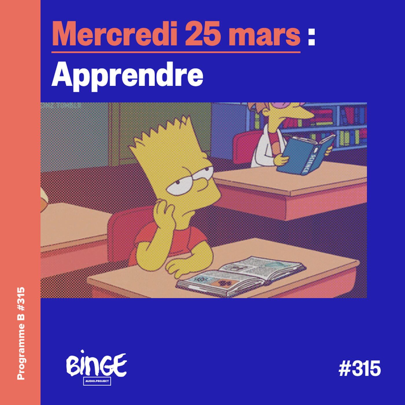 Mercredi 25 mars : Apprendre