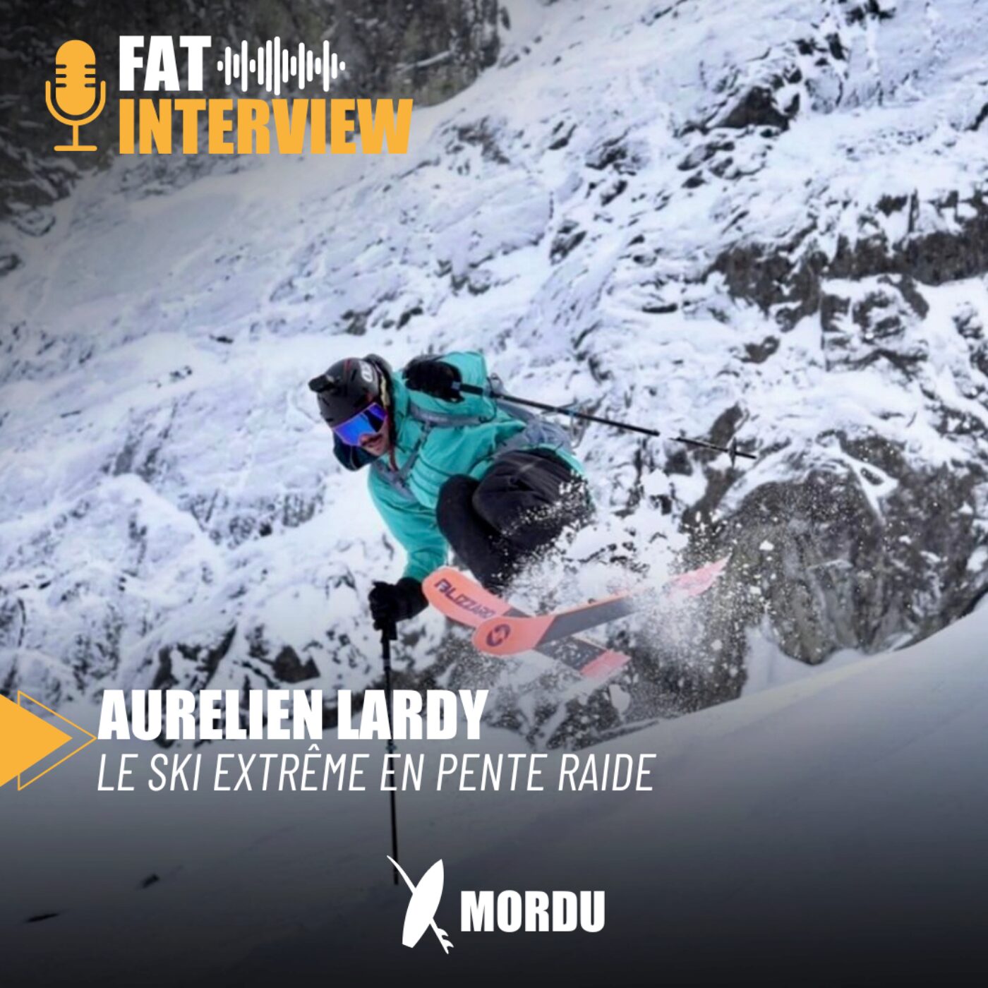 38 - Aurélien LARDY - Le ski extrême en pente raide