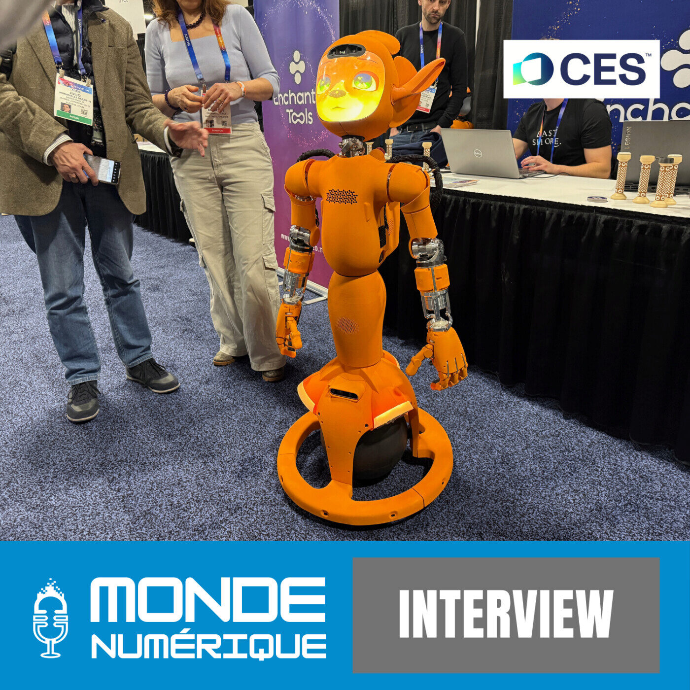 CES 25 - Le robot français d'Enchanted Tools en vedette au salon de Las Vegas