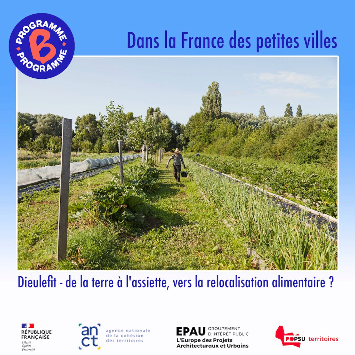 Dieulefit - de la terre à l'assiette, vers la relocalisation alimentaire ? (1/5)