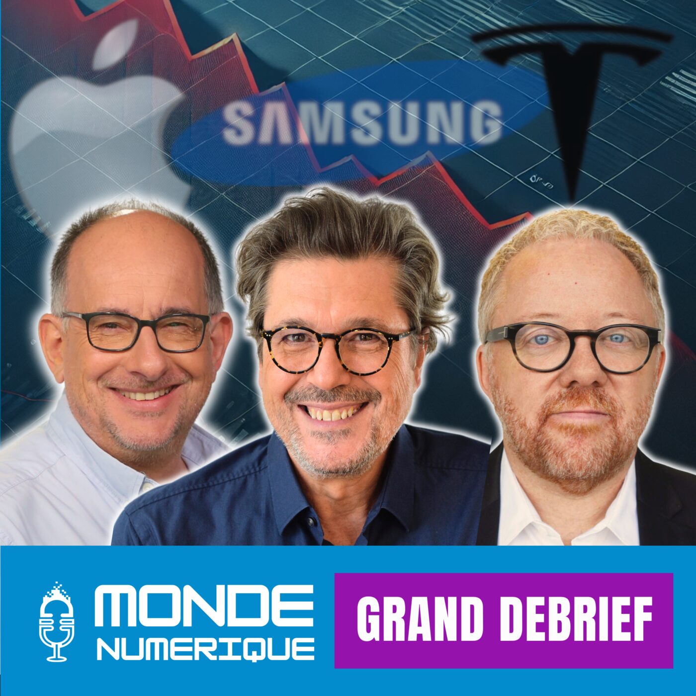 ☕️ GRAND DEBRIEF MAR 25 – Apple, Tesla, Samsung : des géants en perte de vitesse ?