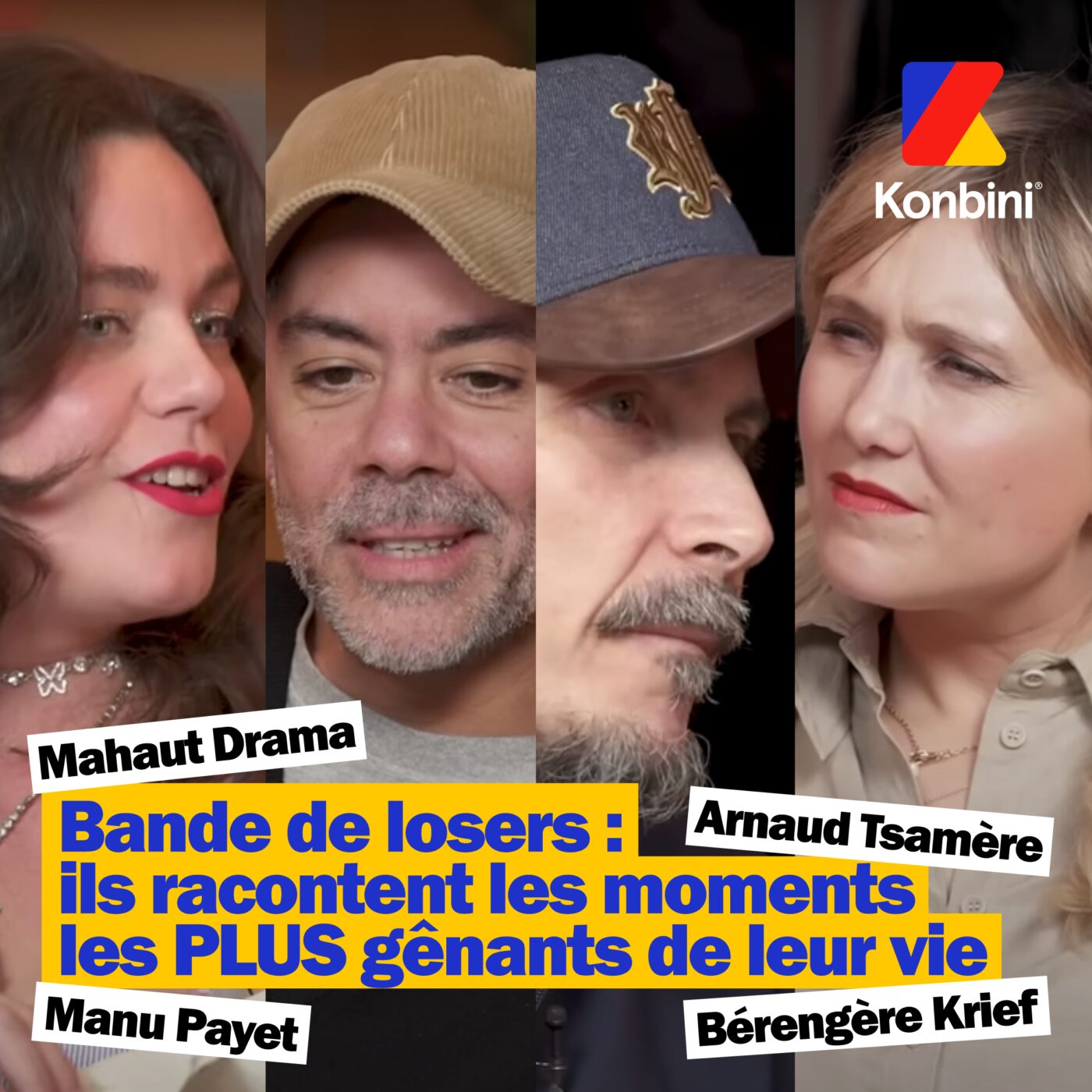 Manu Payet, Bérengère Krief, Arnaud Tsamère et Mahaut Drama racontent les moments les PLUS...