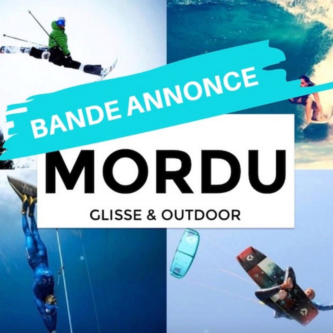 MORDU, LA BANDE-ANNONCE - SURF / SKI / KITESURF / FOIL / FUNBOARD / APNÉE 