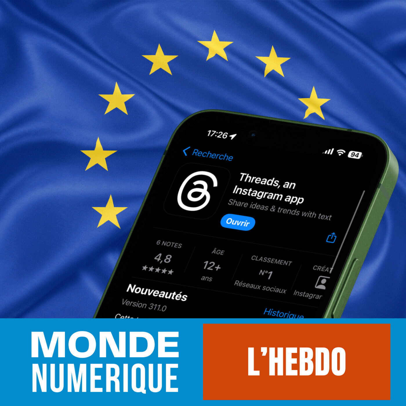 (L'HEBDO) Le nouveau réseau Threads disponible en Europe