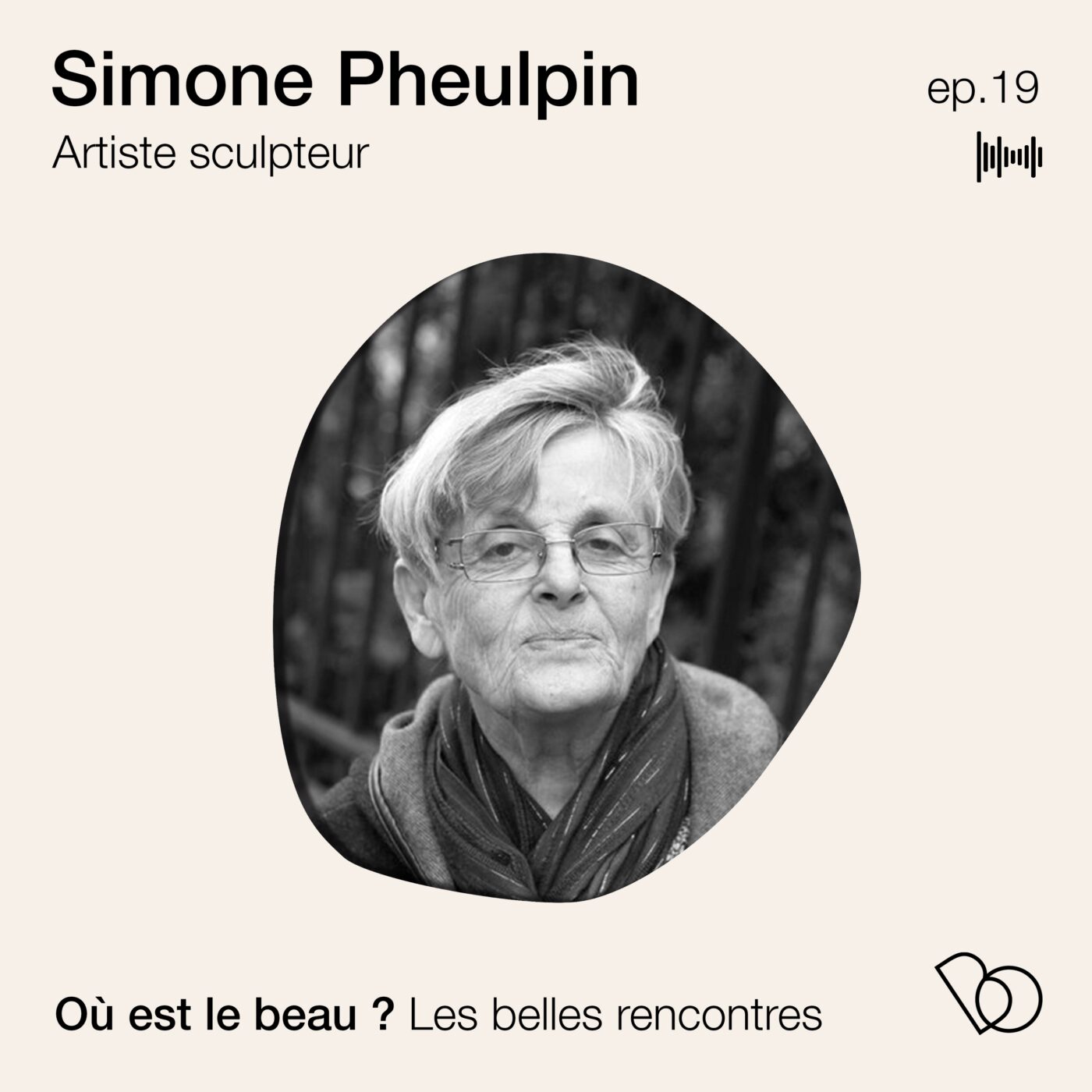 #19. Simone Pheulpin - Artiste sculpteur - Le langage du pli de coton