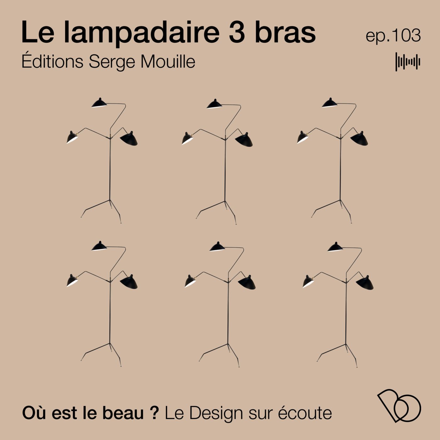 #103 - L'histoire du lampadaire Serge Mouille