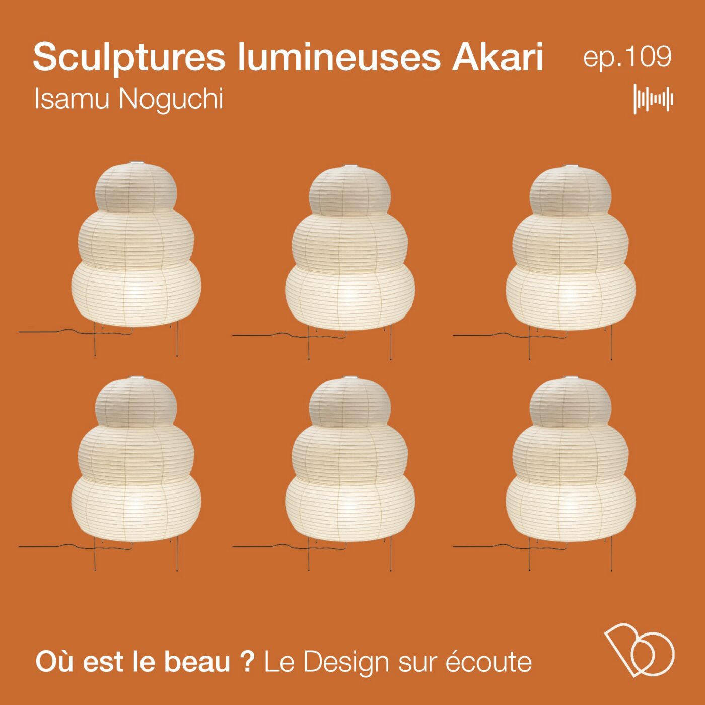 #109 - l'histoire des sculptures lumineuses Akari - Isamu Noguchi