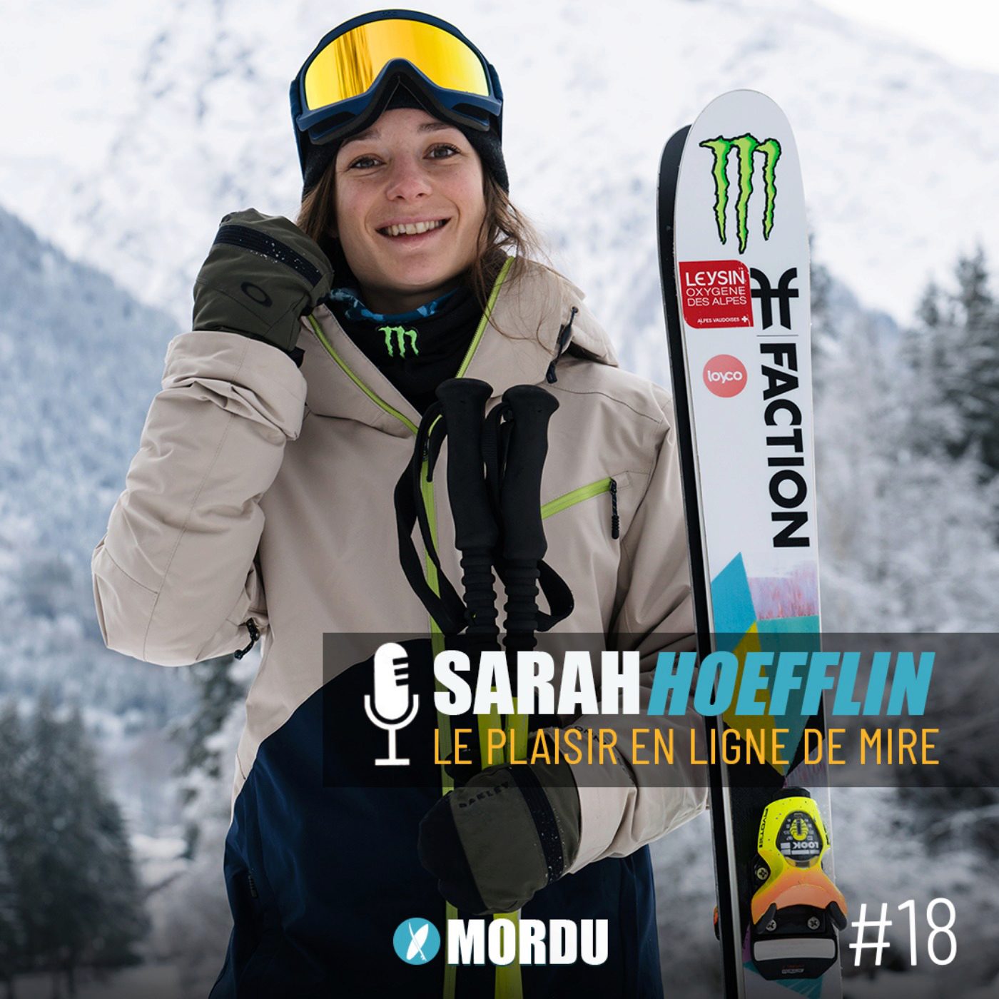 18 - Sarah HOEFFLIN - Le plaisir en ligne de Mire - CHAMPIONNE OLYMPIQUE / SKI / LIFESTYLE