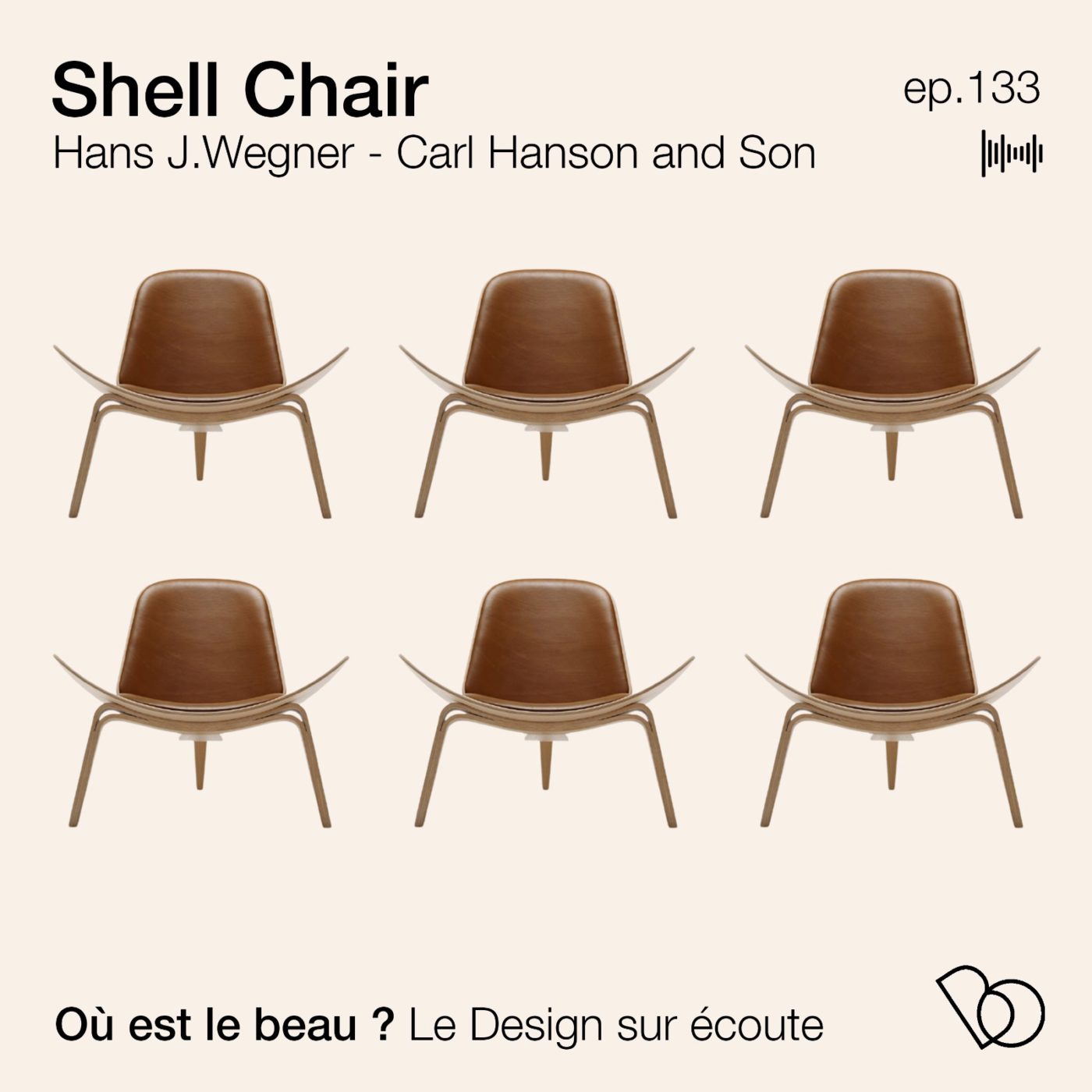 #133 - L'histoire du fauteuil Shell (Carl Hansen & Son - design Hans Wegner)