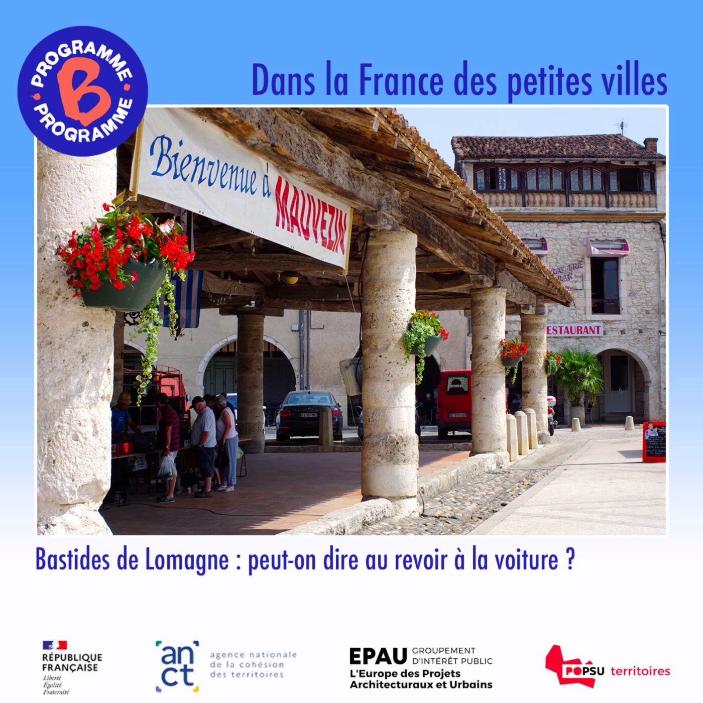 Bastides de Lomagne - Peut-on dire au revoir à la voiture ? (5/5)