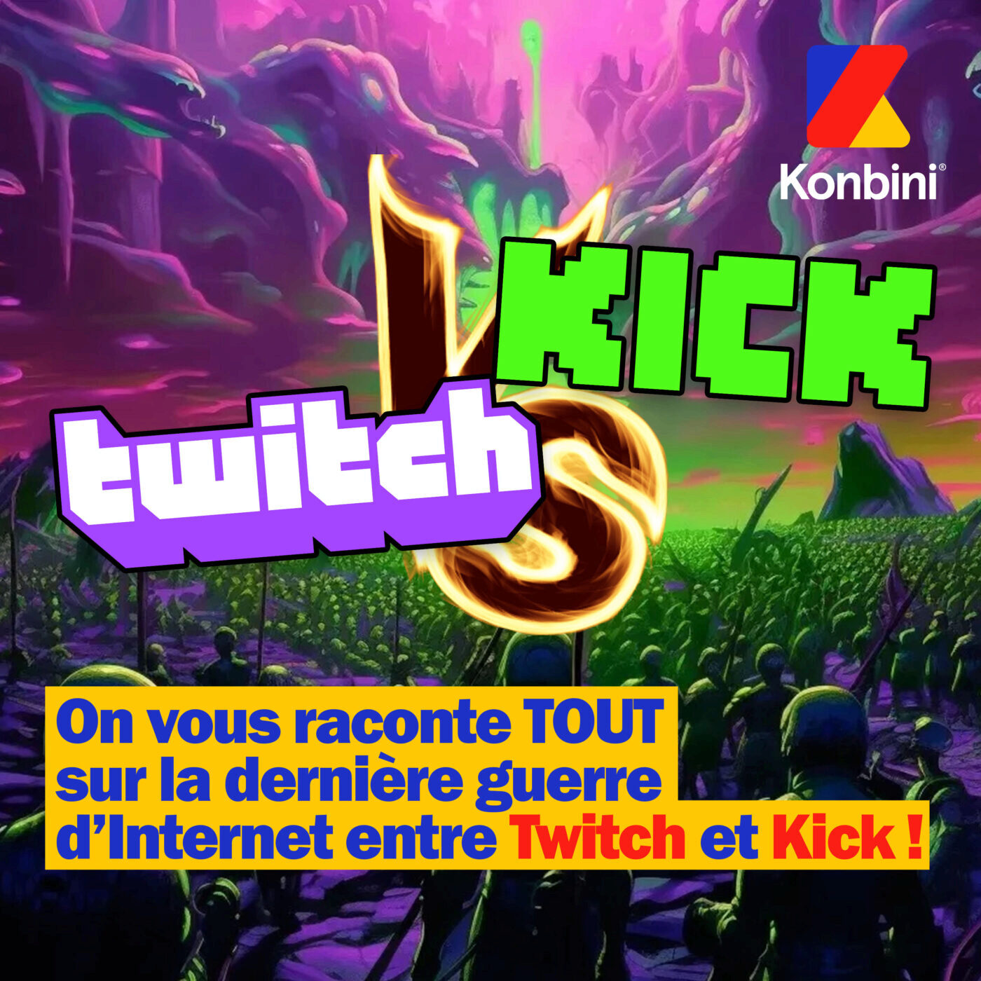 Kick, le nouveau Twitch ? La guerre est déclarée entre les deux plateformes, on vous explique...