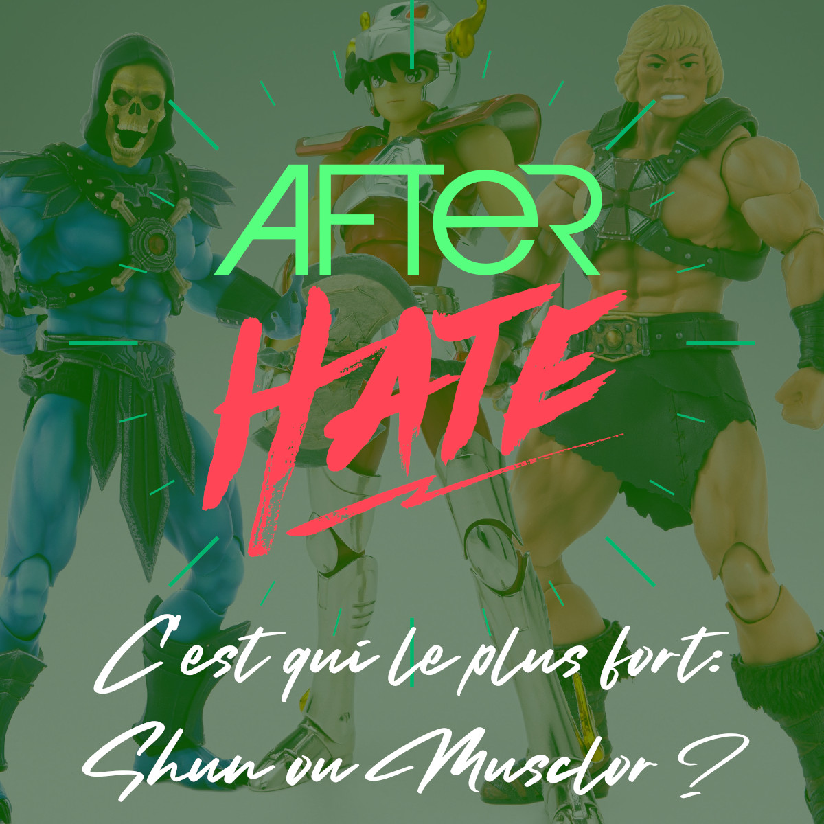 Episode 133 : C’est qui le plus fort, Shun ou Musclor ?