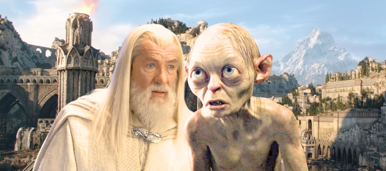 Gollum : Gandalf version McKellen dans le film Seigneur des anneaux, c???est possible et ça se...