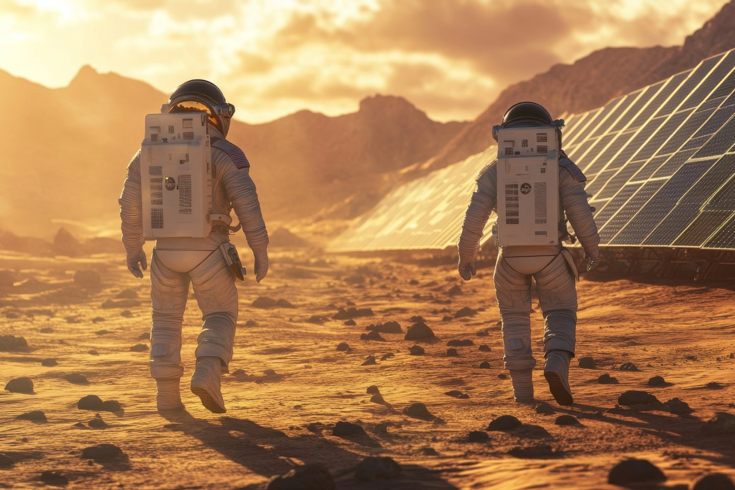 Du sang et de l’urine pour construire des maisons sur Mars ?