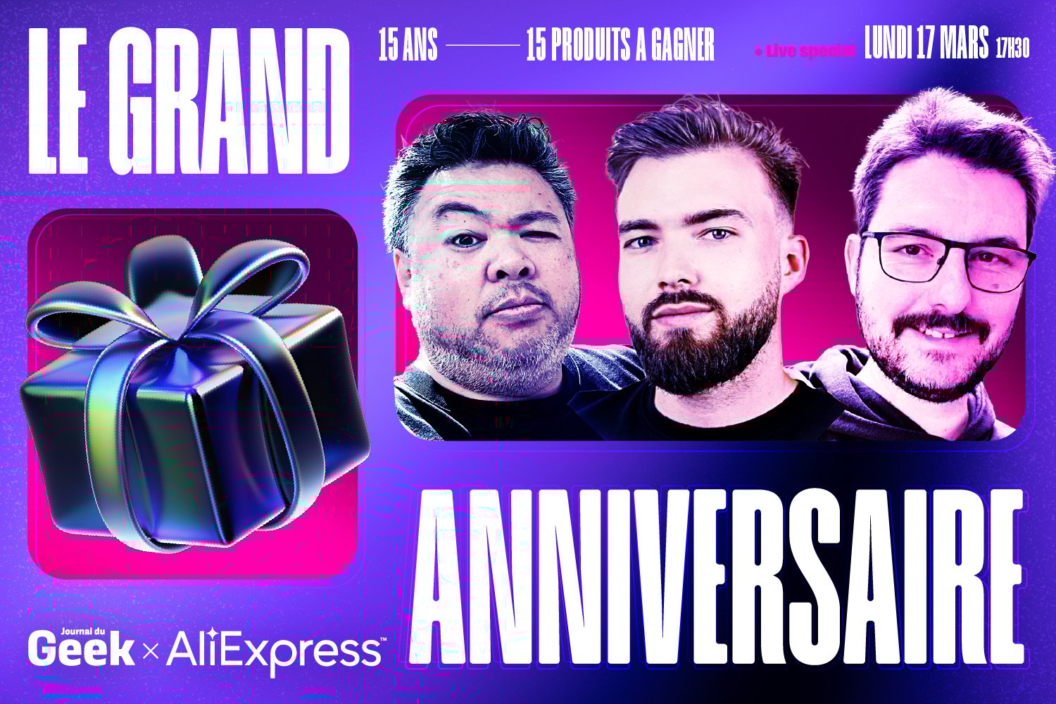 Revivez l’anniversaire fou d’AliExpress, la rediffusion de notre Live est dispo