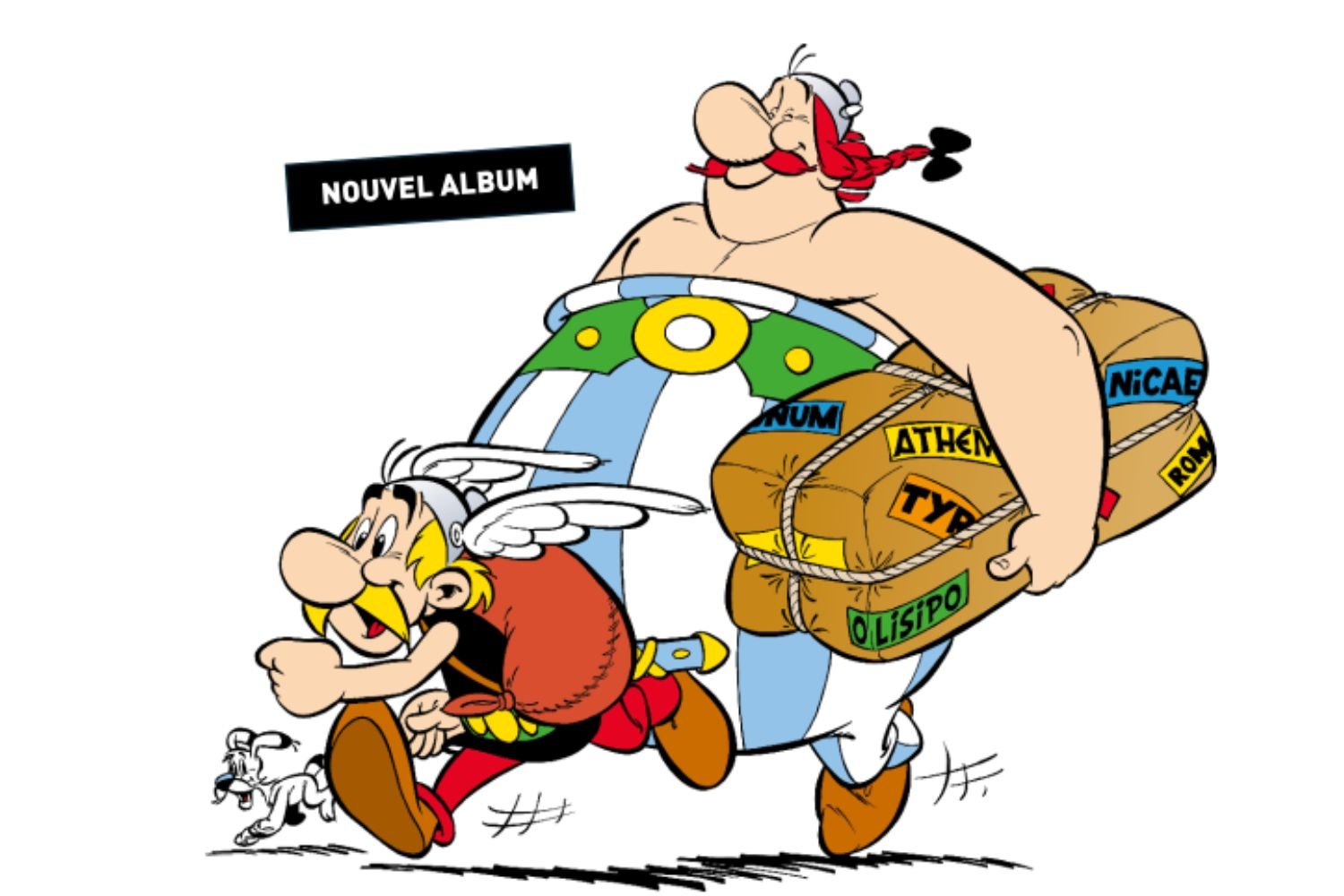 Astérix et Obélix dévoilent la destination de leur 41e album