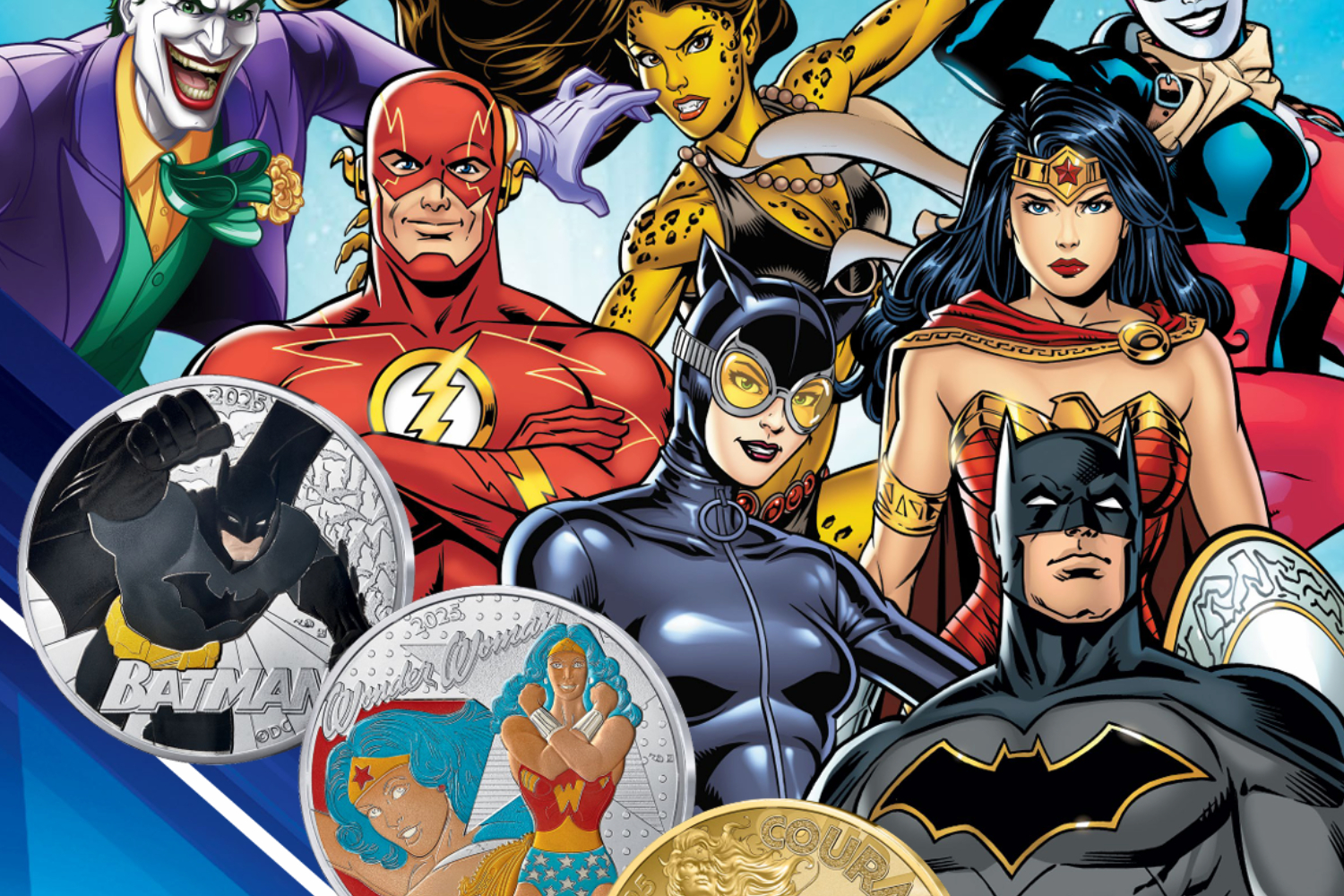 La Monnaie de Paris lance une série de pièces de monnaie en collaboration avec DC Comics