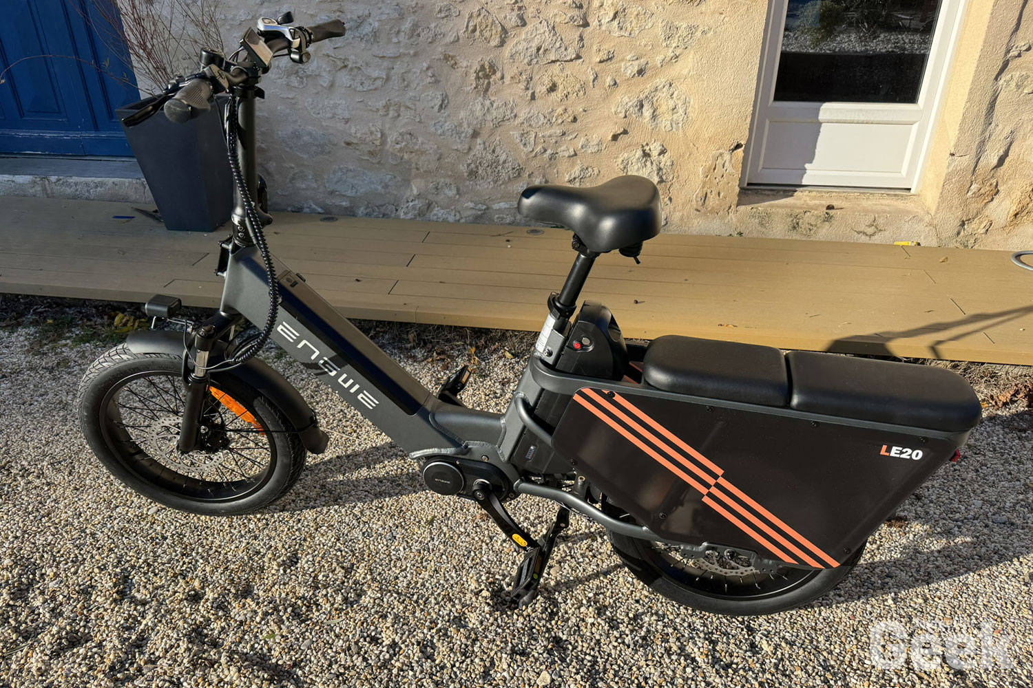 Test Engwe LE20 Cargo : entre vélo électrique urbain et familial