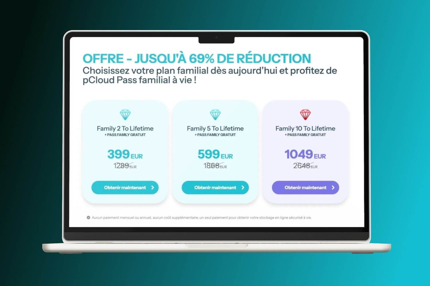 Du stockage en ligne à vie grâce à pCloud qui massacre les prix (-69%)