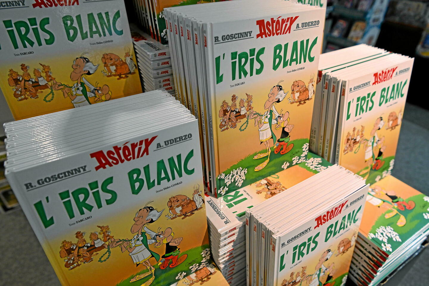 Plus de 510 000 exemplaires d'Astérix vendus en dix jours