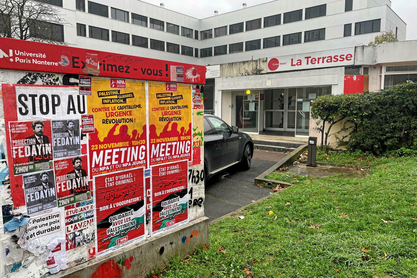 ?? la fac de Nanterre, l???activisme propalestinien inquiète les étudiants juifs
