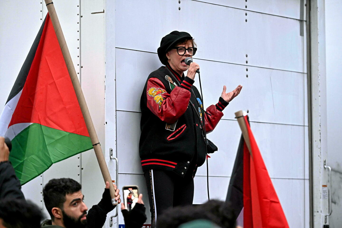 Guerre Hamas-Israël : la comédienne Susan Sarandon au c??ur de la tourmente