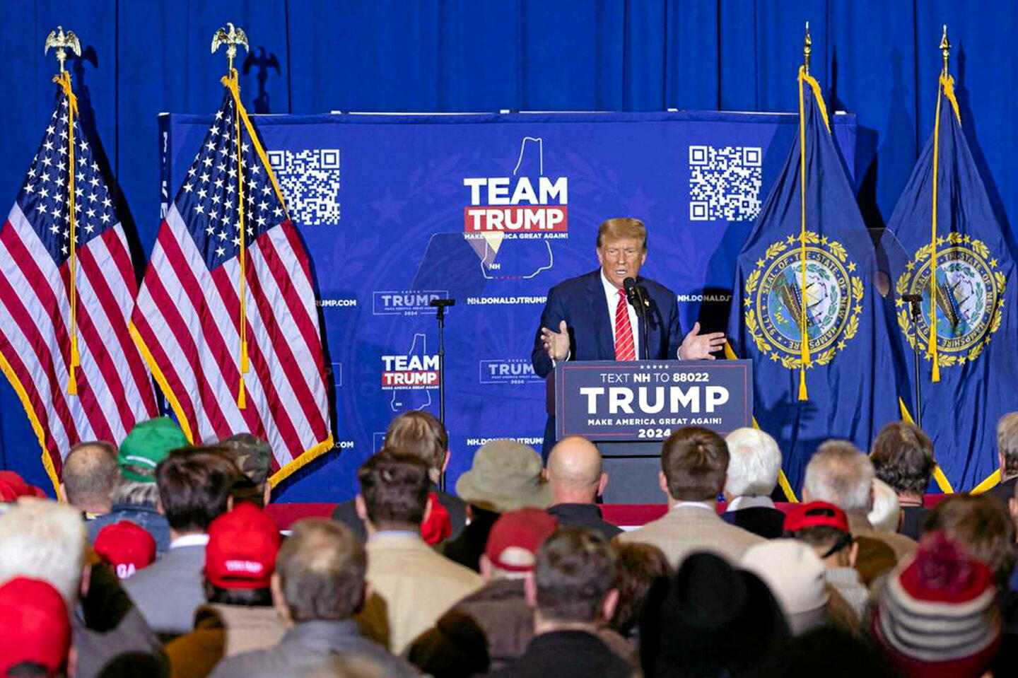 Primaires républicaines dans le New Hampshire : Donald Trump et Nikki Haley passent à l'attaque
