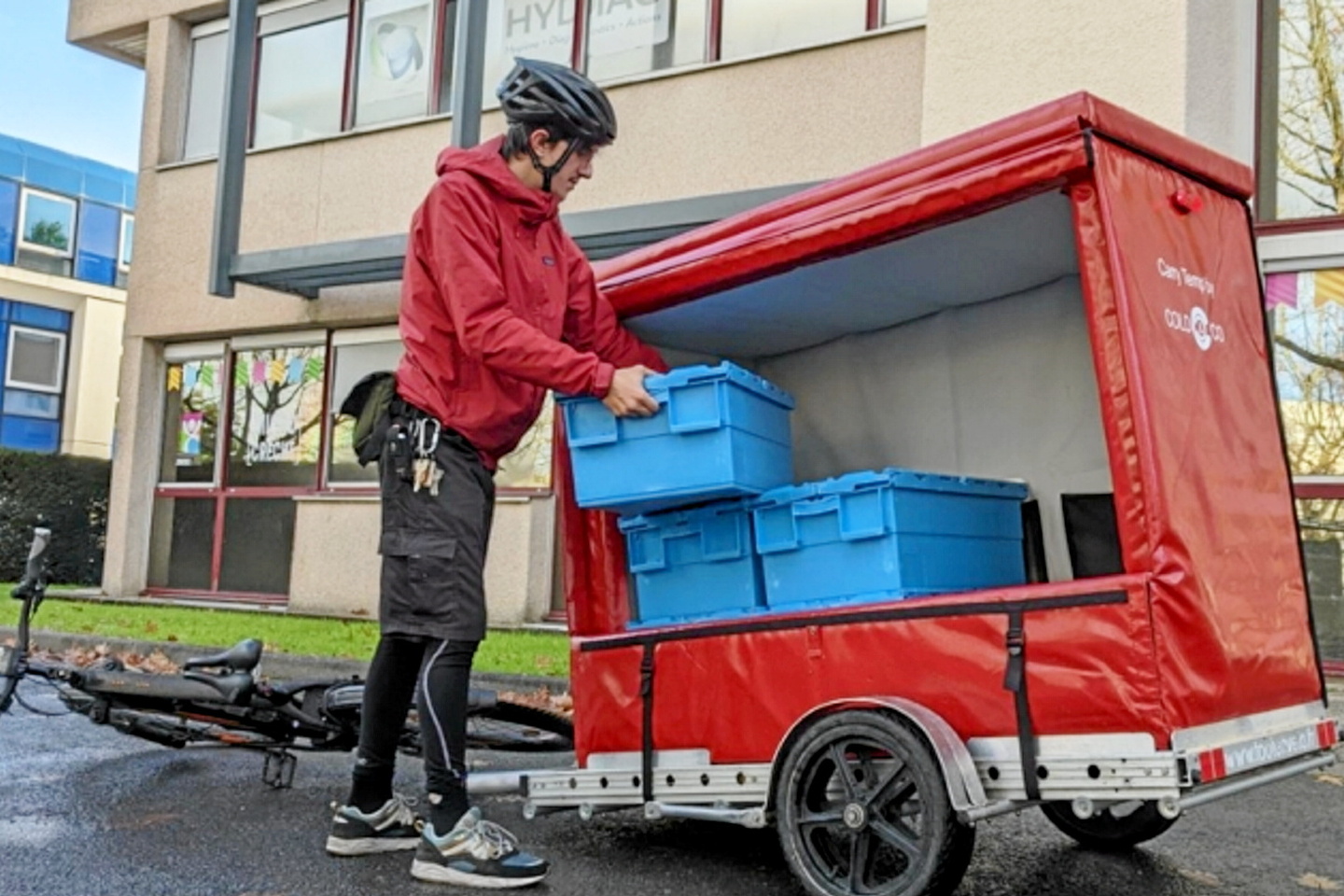 Transport à vélo : une coopérative rennaise parmi les pionniers