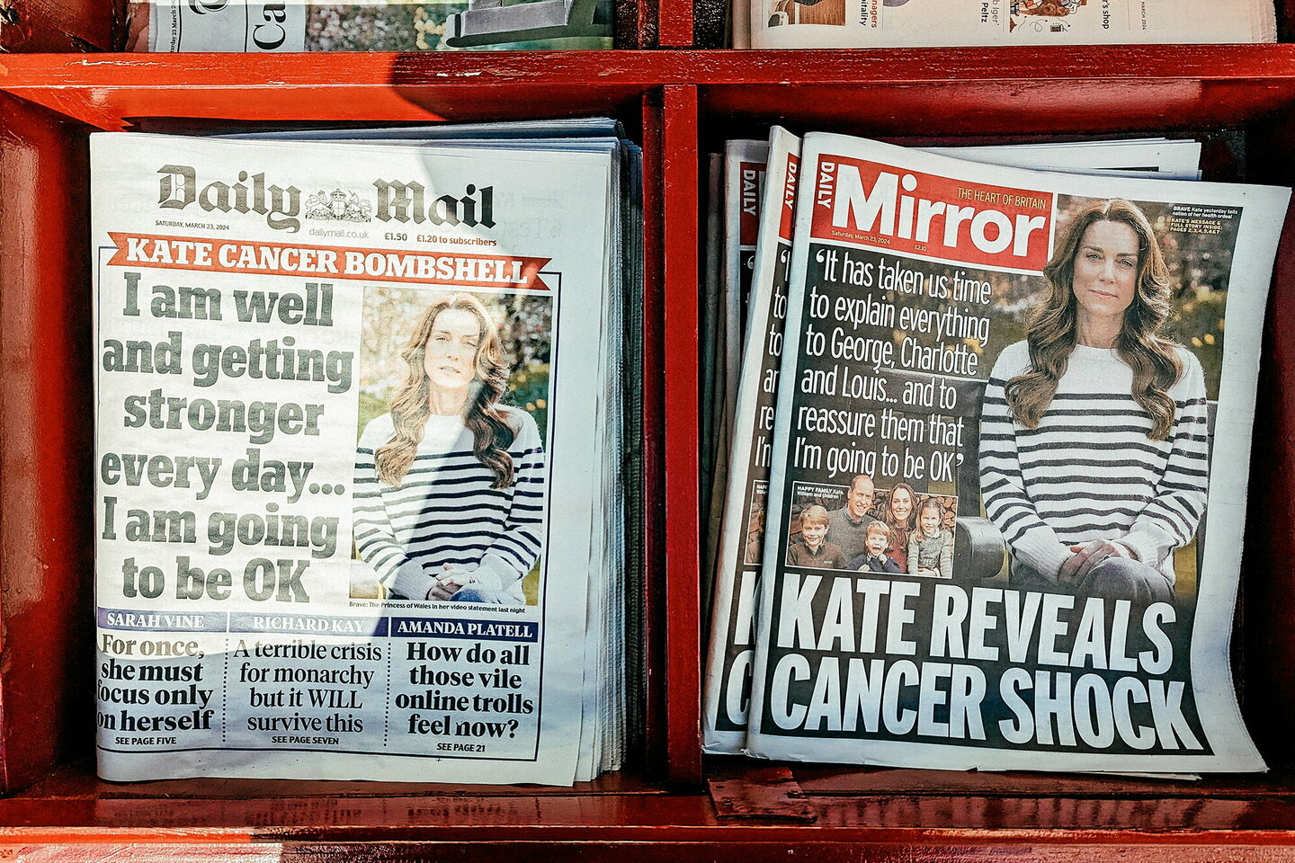 Cancer de la princesse Kate : les coulisses d???une annonce choc