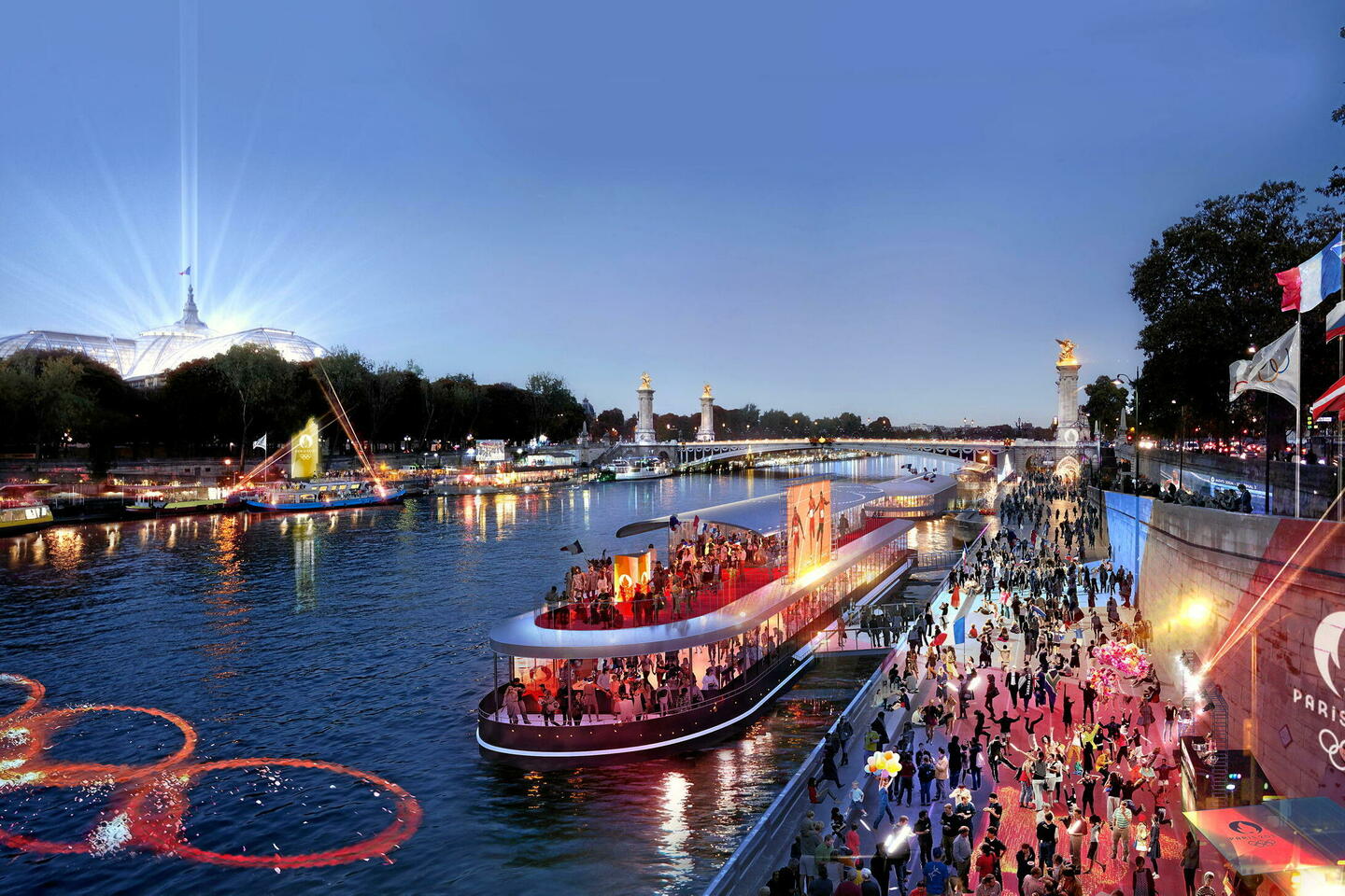 JO de Paris 2024 : périmètres, circulation??? Paris coupé en deux avant la cérémonie...