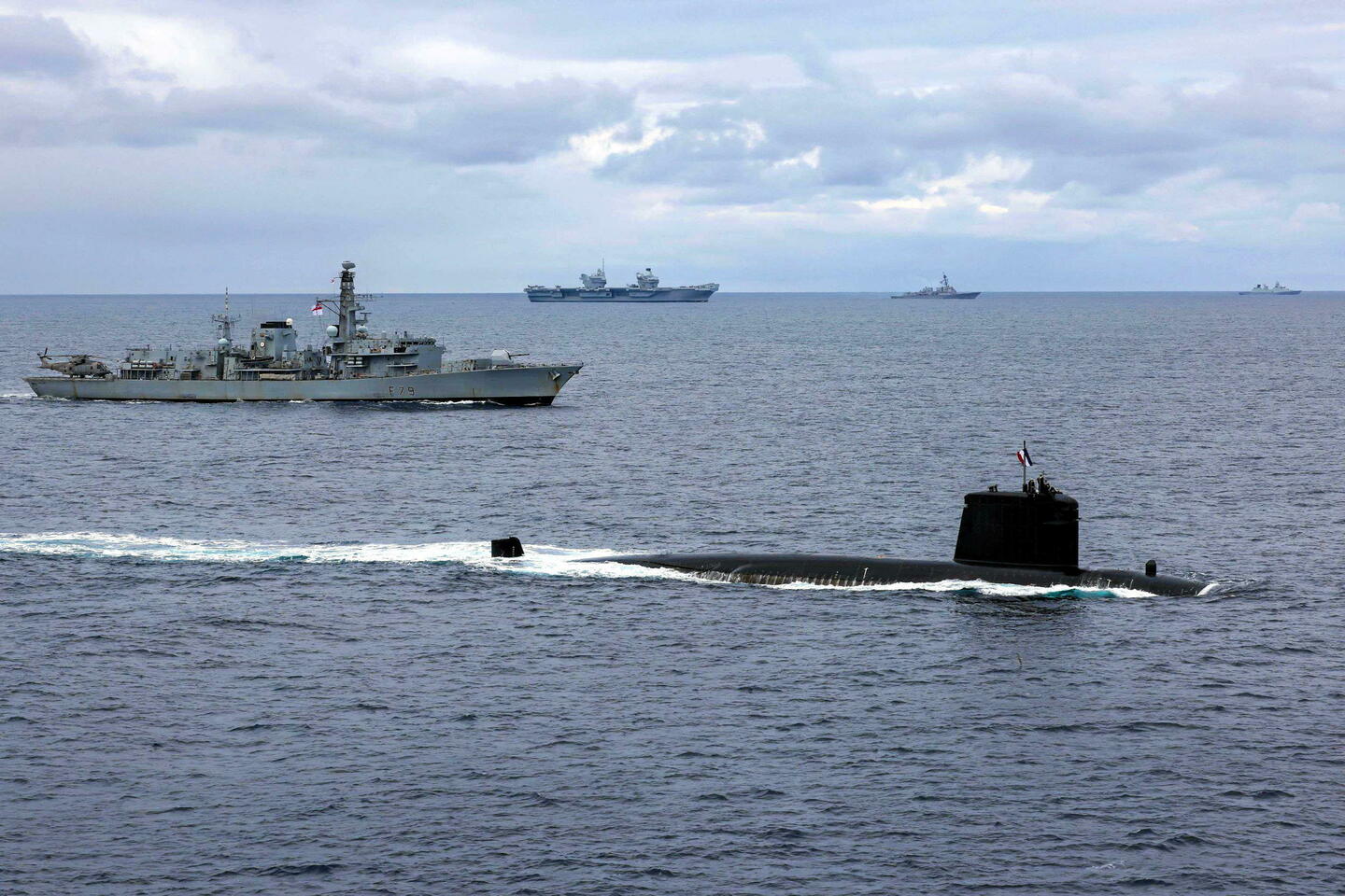 Les sous-marins plus difficiles à détecter avec le réchauffement climatique ?
