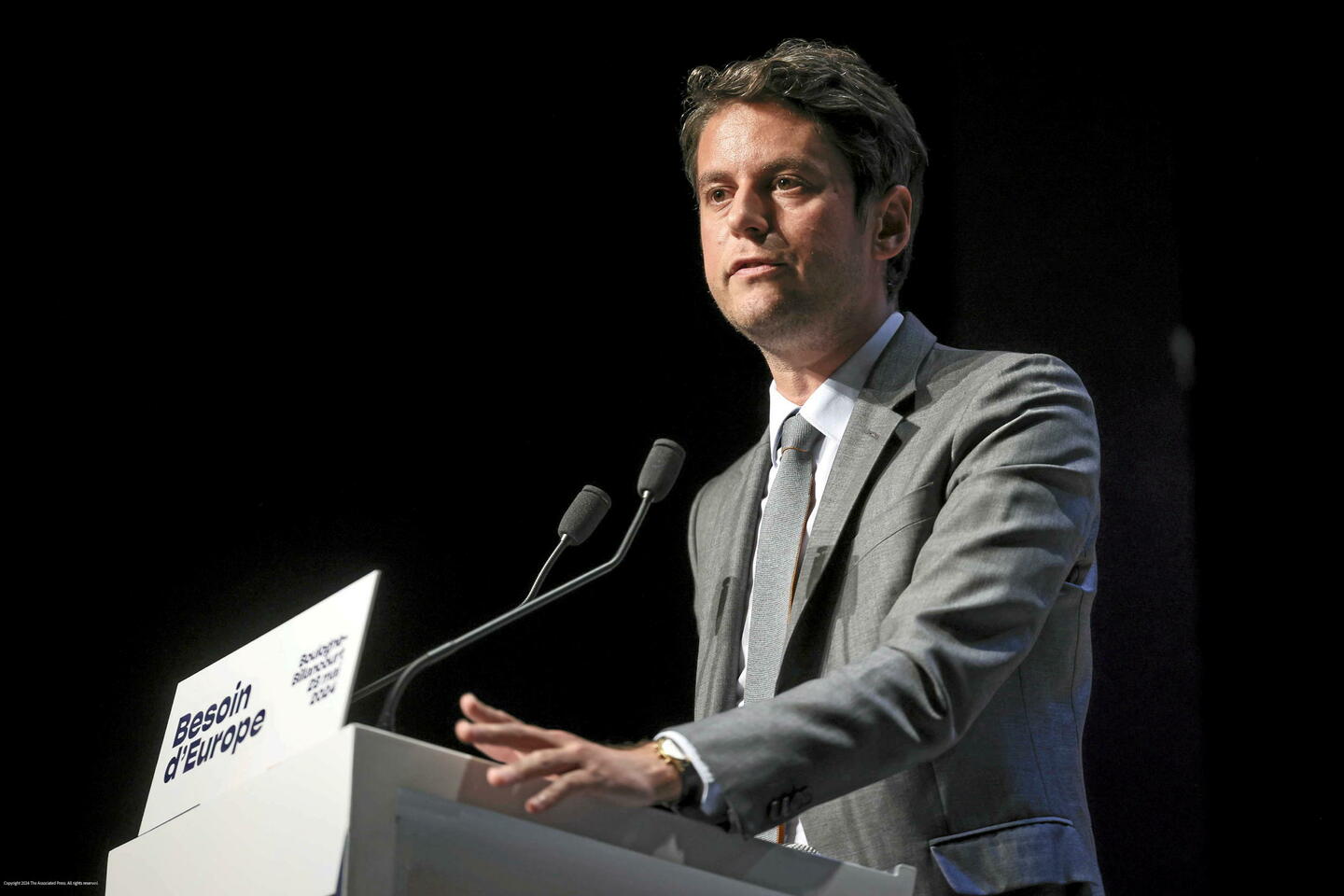 Gabriel Attal n???envisage pas de démissionner, même en cas de camouflet aux européennes