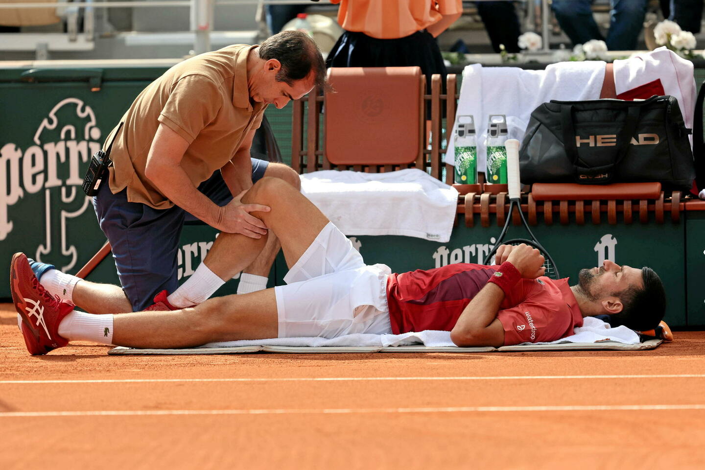Roland-Garros : Novak Djokovic forfait à cause d???une blessure