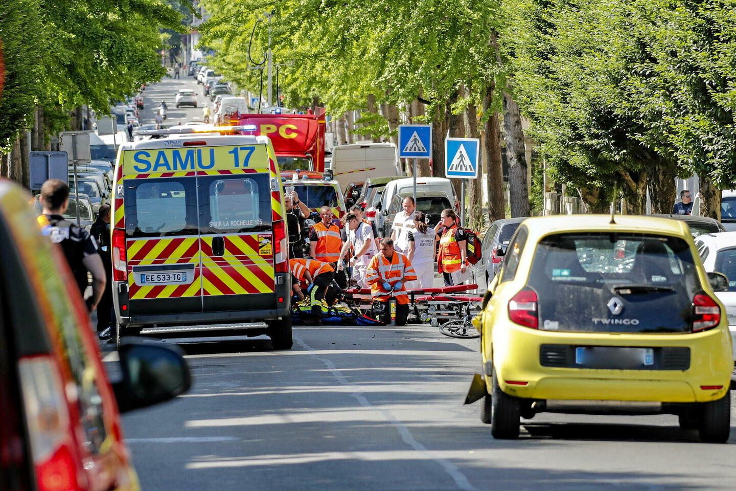 Enfants à vélo percutés à La Rochelle : une fillette a succombé à ses blessures