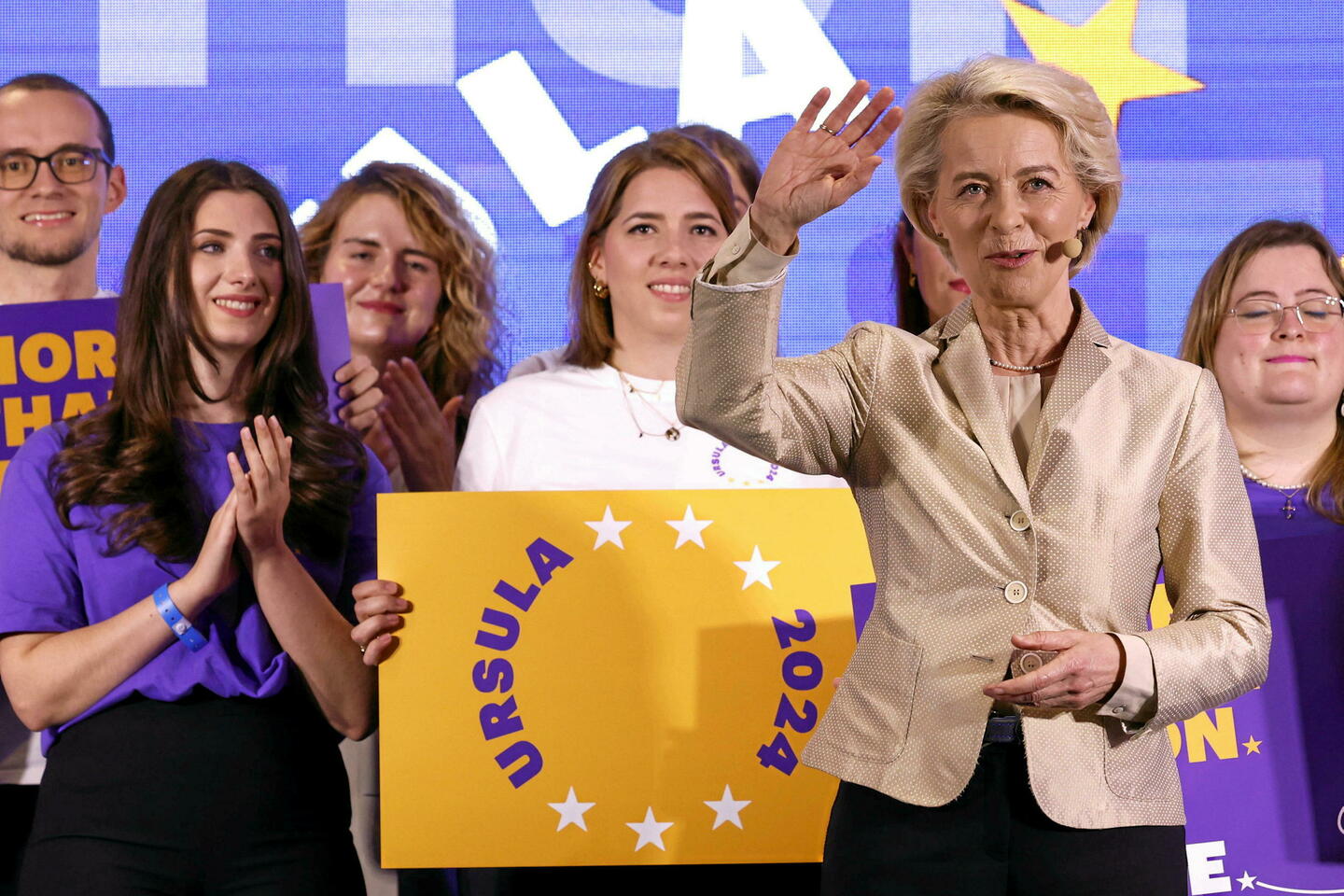 Européennes : pendant ce temps-là, Ursula von der Leyen sauve sa majorité au Parlement