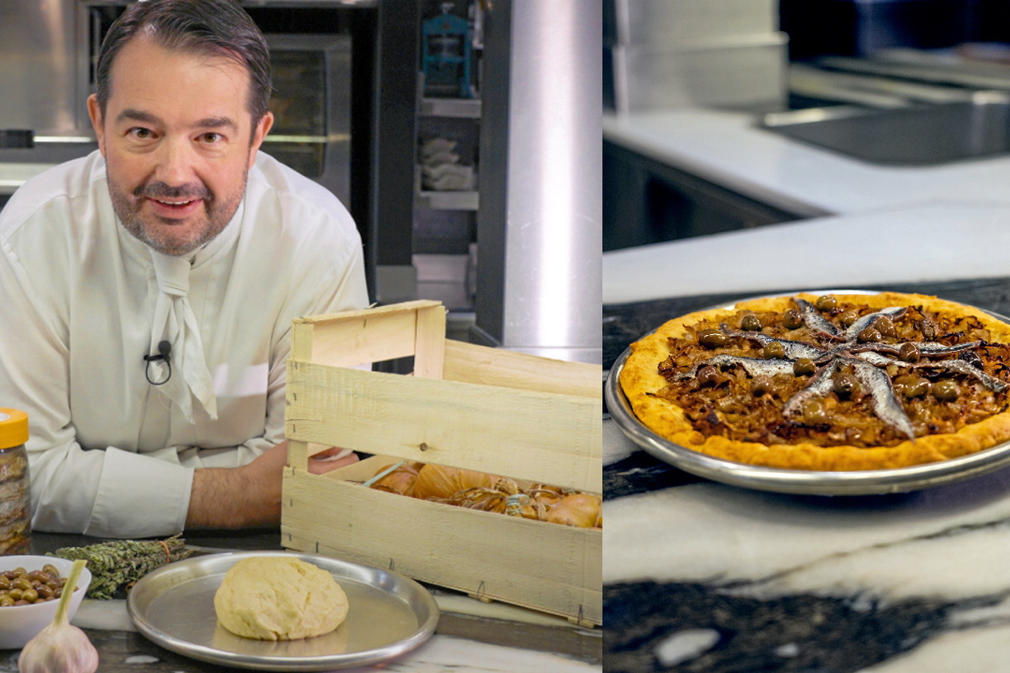 Jean-François Piège : sa recette ensoleillée de la pissaladière
