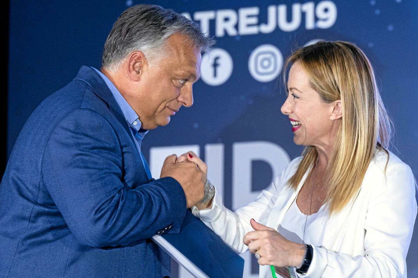Parlement européen : Giorgia Meloni et Viktor Orban ne font pas alliance